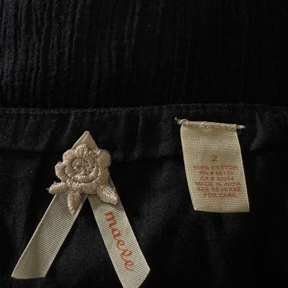 MAEVE | Halter V Neck Black midi Dress in Size 2 - Picture 5 of 5